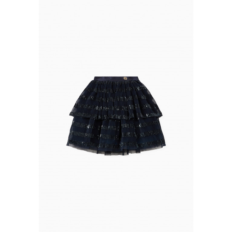 Elie Saab - Sequined Pleat Skirt in Tulle