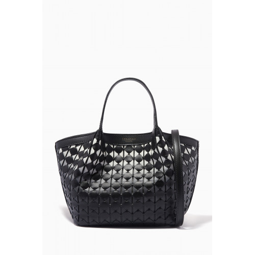 Serapian - Mini Secret Bag in Mosaico Leather Multicolour