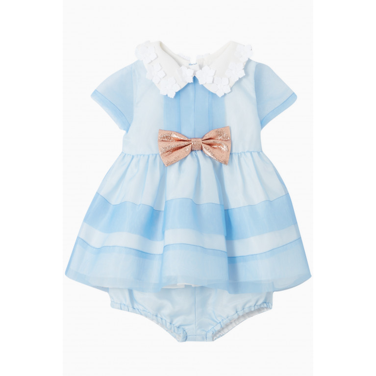 Hucklebones - Bow Bodice Dress and Bloomers Set