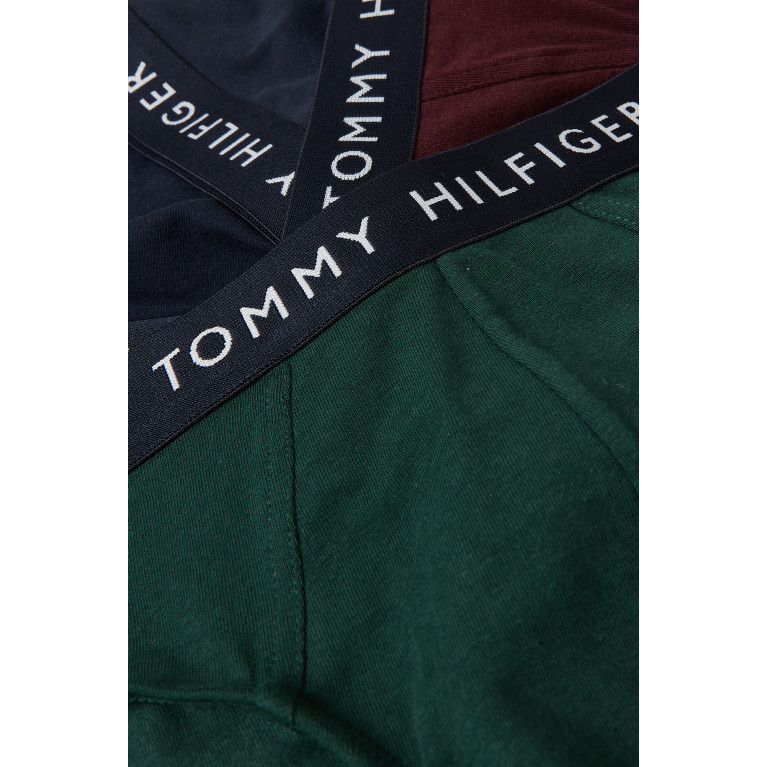 Tommy Hilfiger - Essential Briefs in Cotton, Set of 3 Blue
