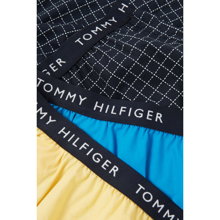 Tommy Hilfiger - Logo Boxers in Cotton, Set of 3 Multicolour