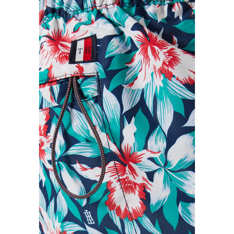 Tommy Hilfiger - Swim Shorts in Recycled Nylon Multicolour