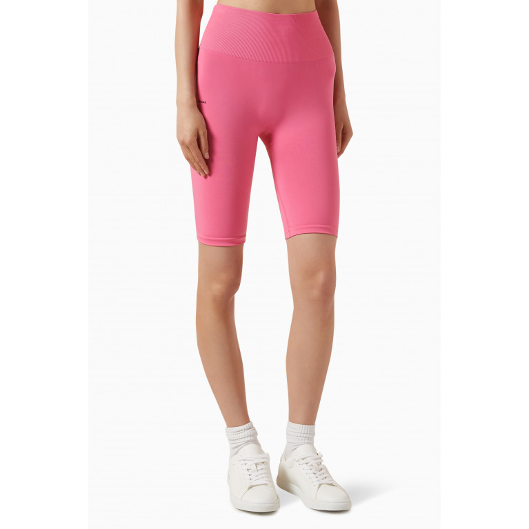Pangaia - Activewear 2.0 Bike Shorts in Bio-based Nylon Pink