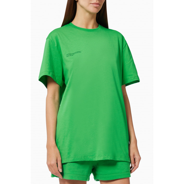 Pangaia - PPRMINT™ Organic Cotton T-shirt Jade Green