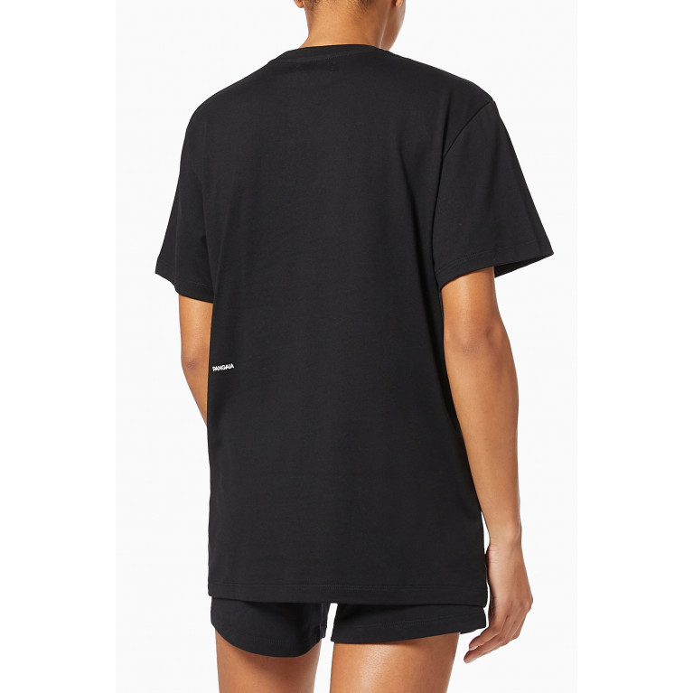 Pangaia - Organic Cotton T-shirt with C-FIBER™ Black