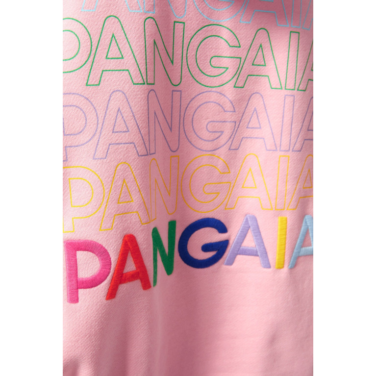 Pangaia - 5 Logo Hoodie Sakura Pink