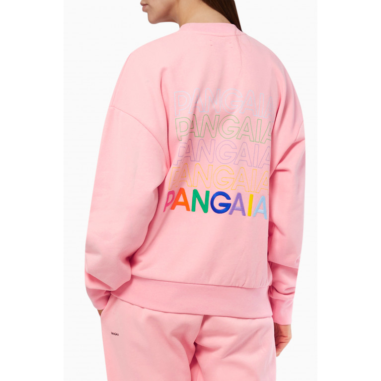 Pangaia - 5 Logo Sweatshirt Sakura Pink