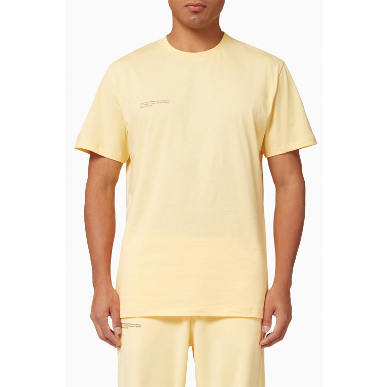 Pangaia - PPRMINT™ Organic Cotton T-shirt Buttercup Yellow