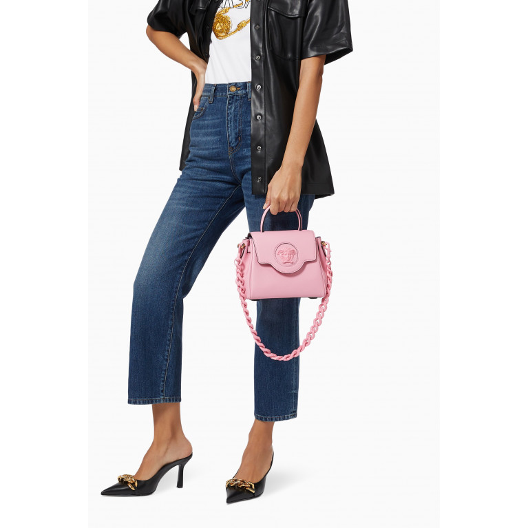 Versace - La Medusa Small Handbag in Leather