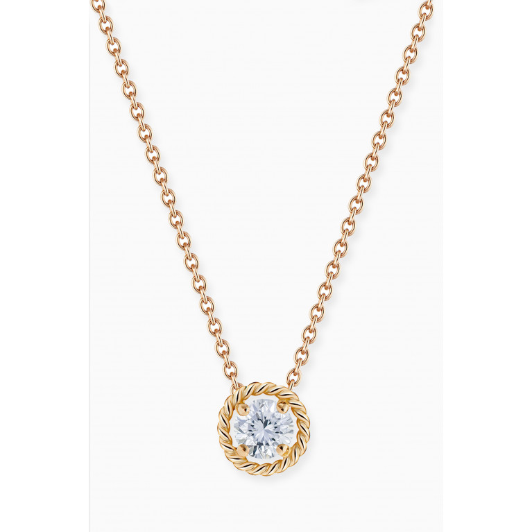 Gafla - Salasil Diamond Necklace in 18kt Yellow Gold, Small