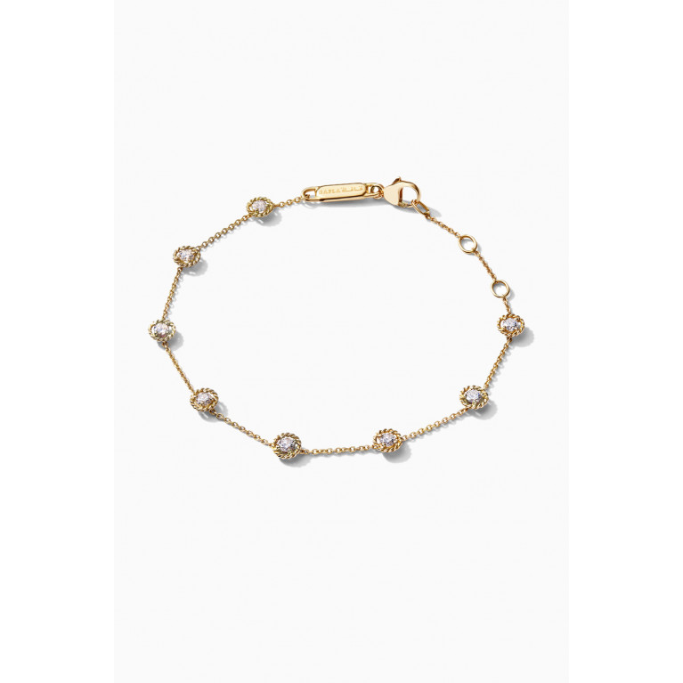 Gafla - Salasil Diamond Bracelet in 18kt Yellow Gold