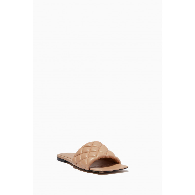 Bottega Veneta - Flat Sandals in Intreccio Leather
