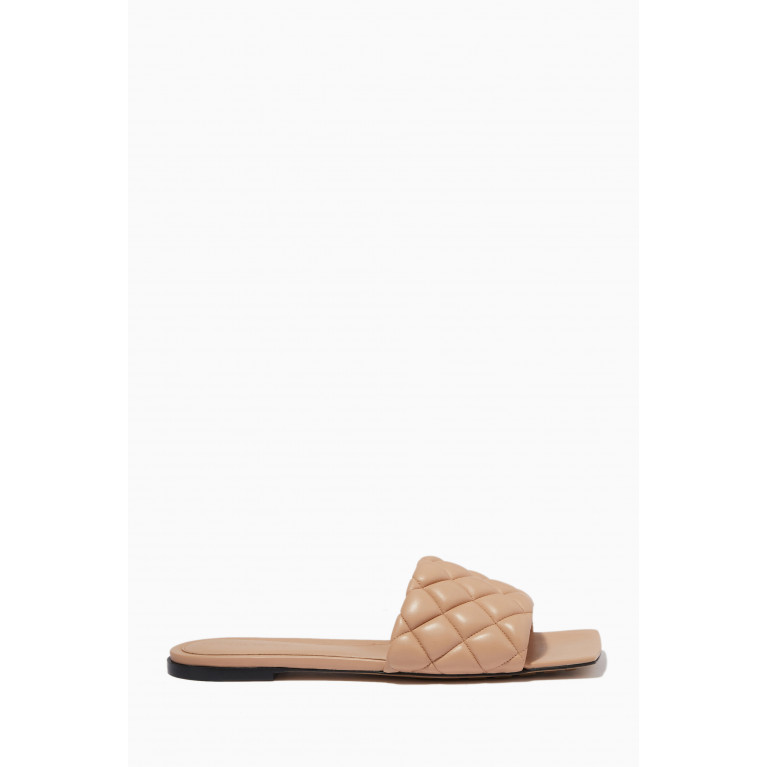 Bottega Veneta - Flat Sandals in Intreccio Leather