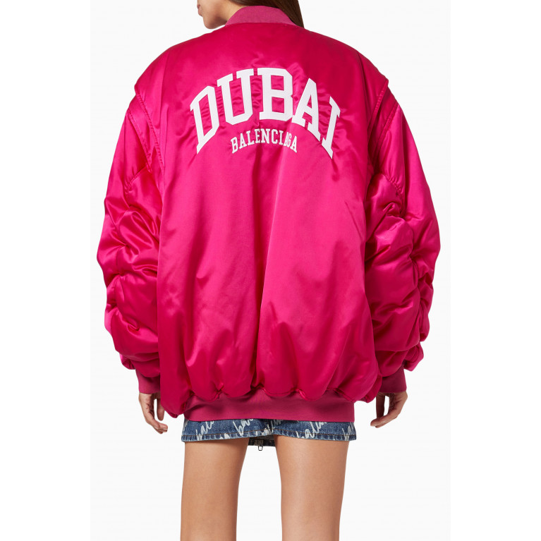 Balenciaga - Cities Dubai Bomber Jacket in Nylon