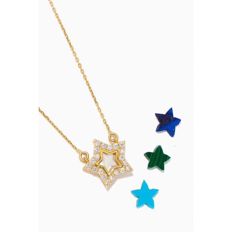 M's Gems - Norma Diamond Necklace in 18kt Gold