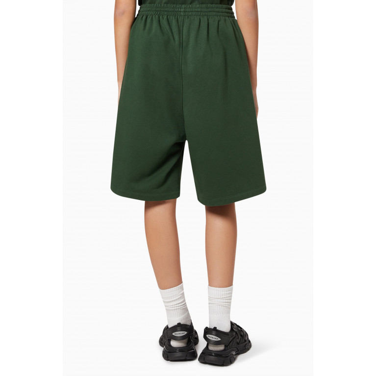 Balenciaga - Logo Sweat Shorts in Cotton Jersey
