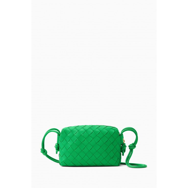 Bottega Veneta - Loop Mini Crossbody Bag in Intrecciato Nappa