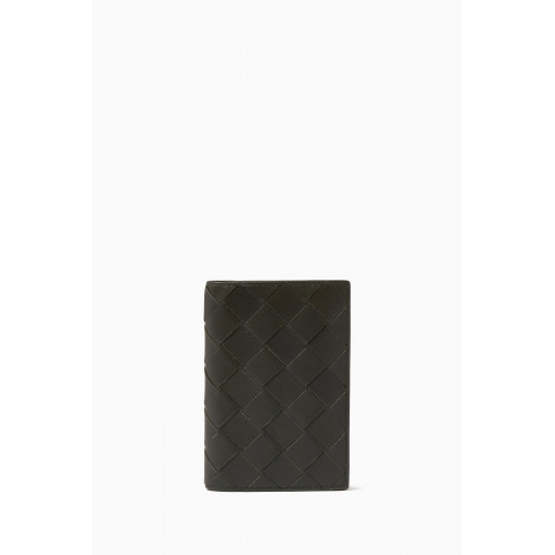 Bottega Veneta - Bi-fold Card Case in Intrecciato Calfskin