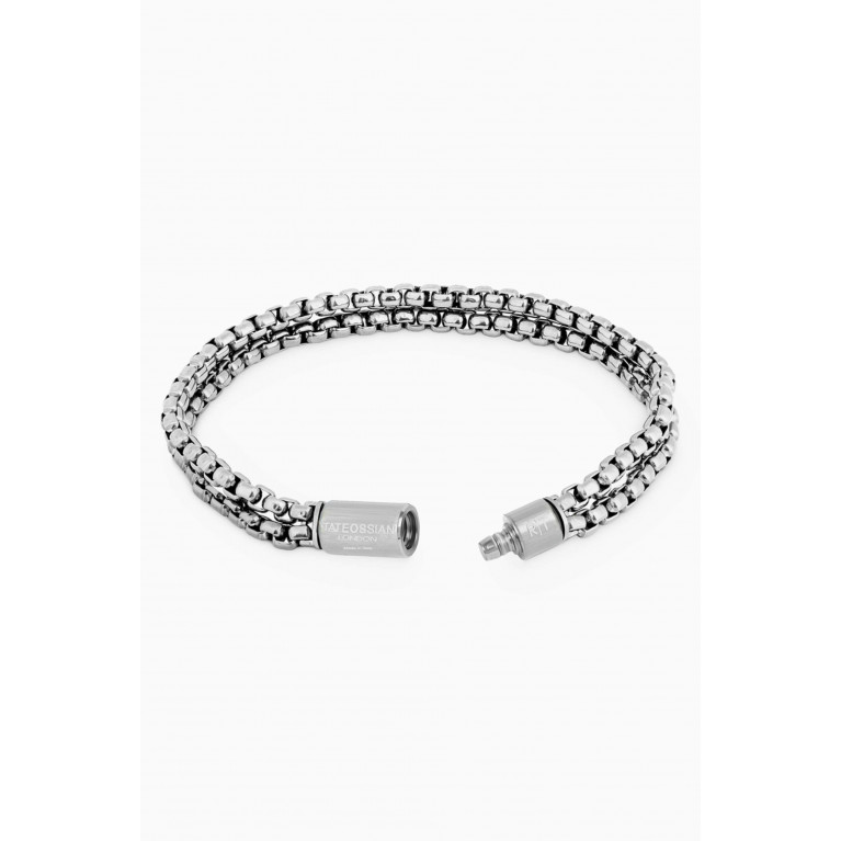 Tateossian - Pop Elements Bracelet in Stainless Steel & Aluminium