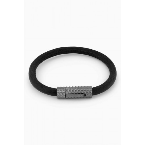 Tateossian - Diamond Giza Bracelet in Leather