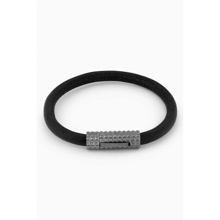 Tateossian - Diamond Giza Bracelet in Leather