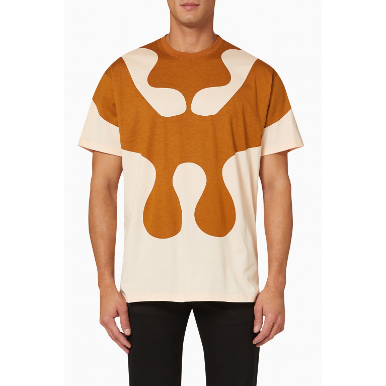 Burberry - Abstract T-shirt in Cotton
