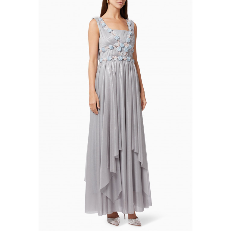 NASS - Embellished Ruffle Gown