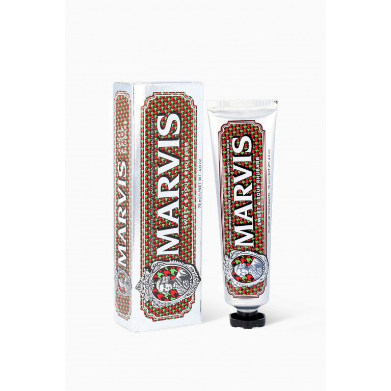 Marvis - Sweet & Sour Rhubar Toothpaste, 75ml