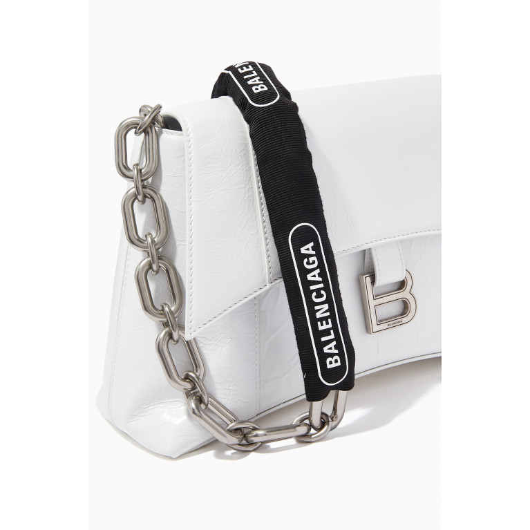Balenciaga - Downtown Small Shoulder Bag with Chain in Calfskin