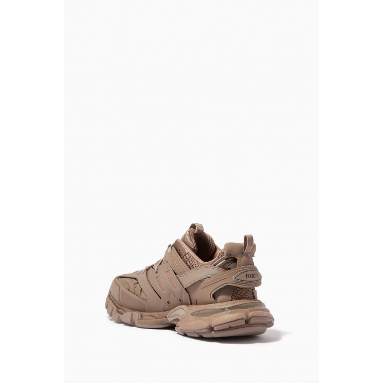 Balenciaga - Track Sneakers in Recycled Mesh & Nylon Brown