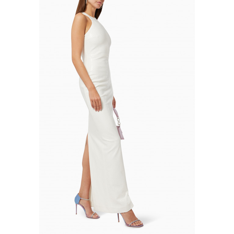 Solace London - Winona Maxi Dress White
