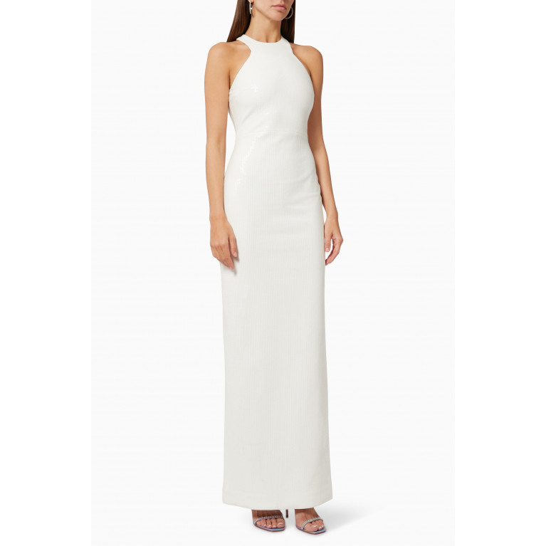 Solace London - Winona Maxi Dress White