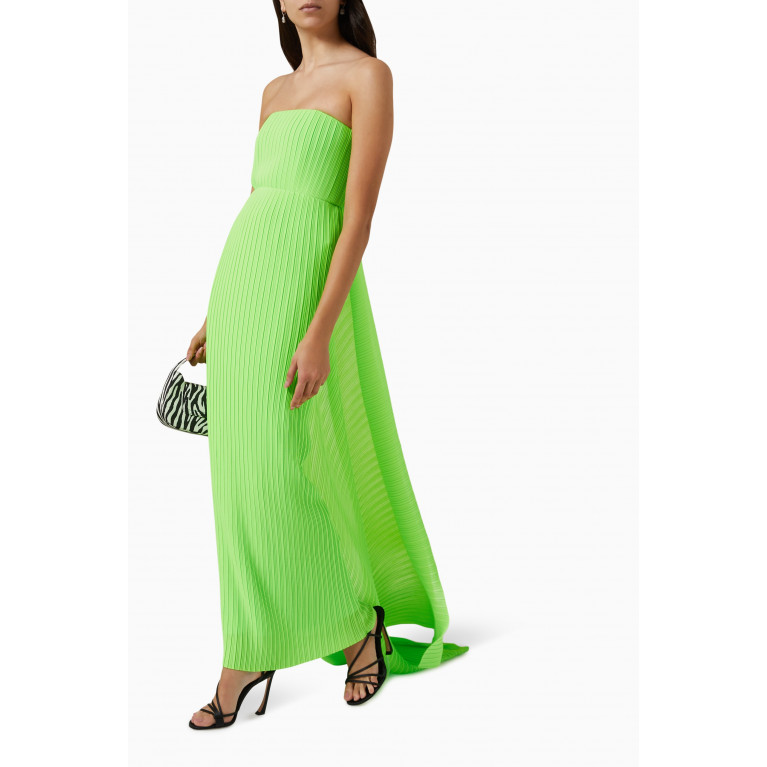 Solace London - Harlee Maxi Dress Green