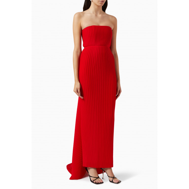 Solace London - Harlee Maxi Dress Red