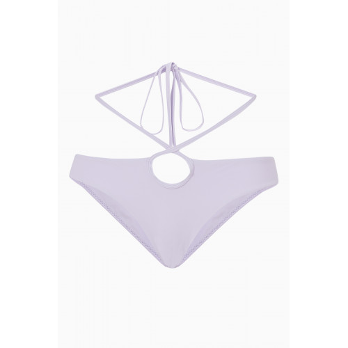 Christopher Esber - Looped Tie Bikini Brief Purple