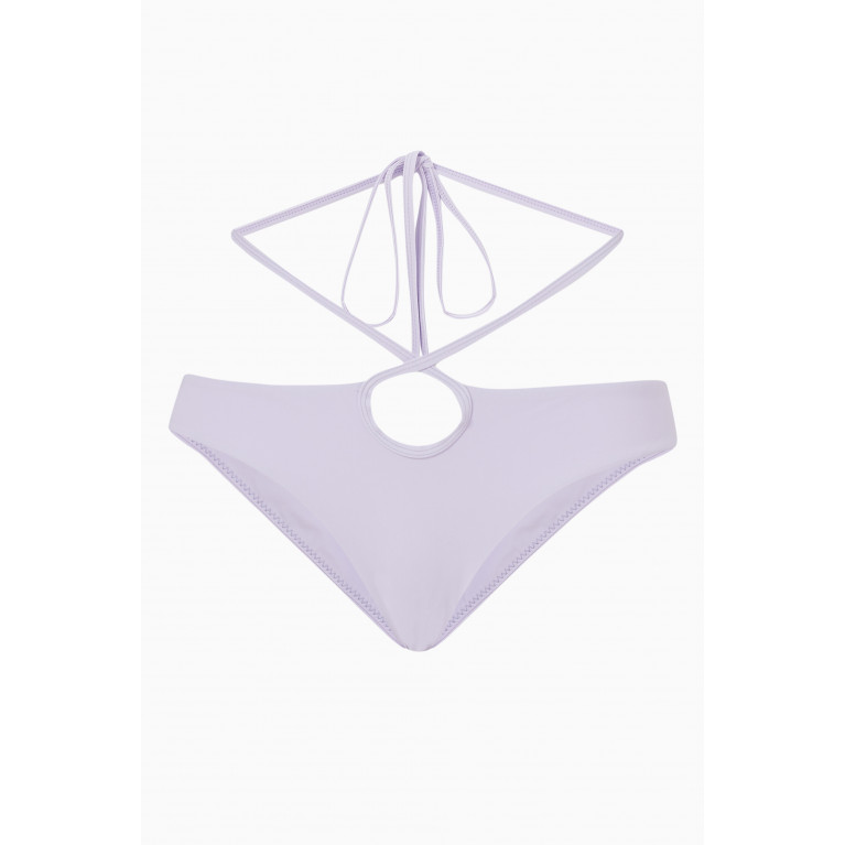 Christopher Esber - Looped Tie Bikini Brief Purple
