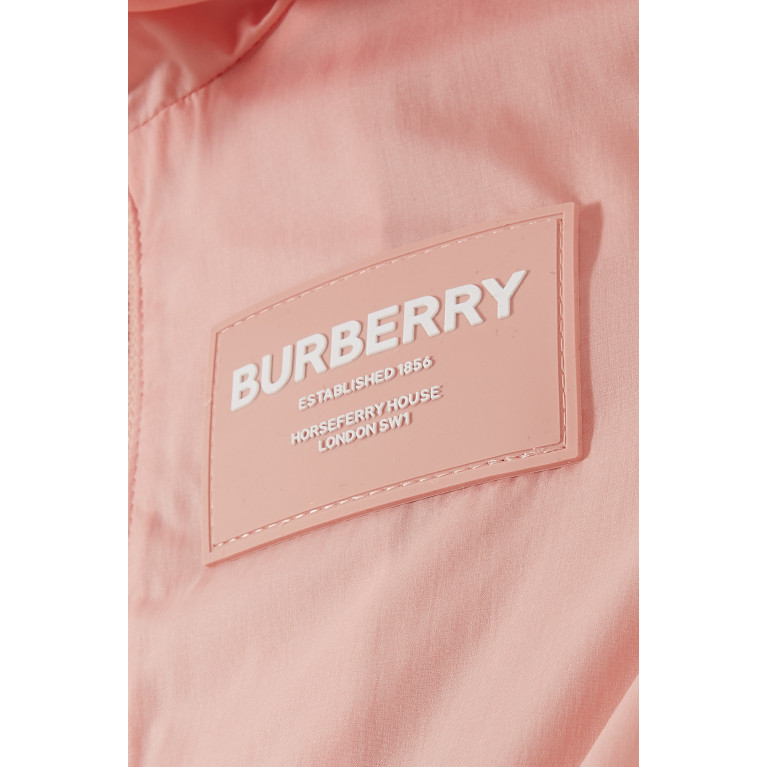 Burberry - Burberry - Addison Horseferry Logo Track Jacket in Nylon Blend