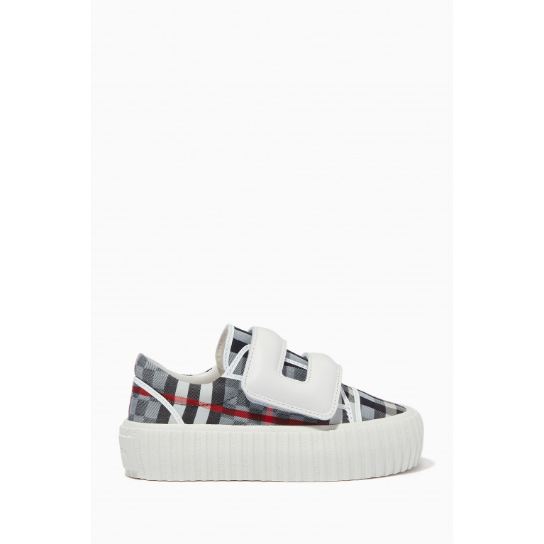 Burberry - Mark Sneakers in Check Cotton
