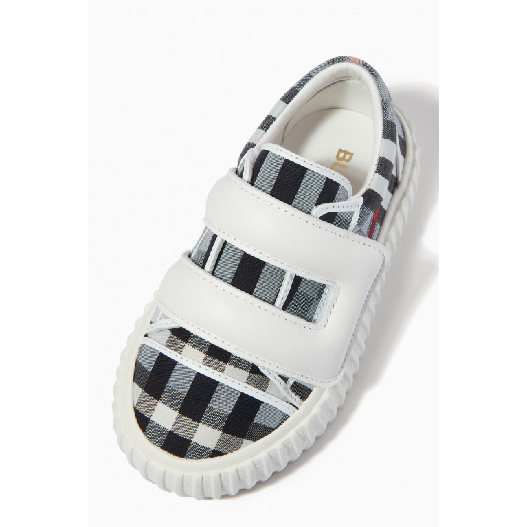 Burberry - Mark Sneakers in Check Cotton