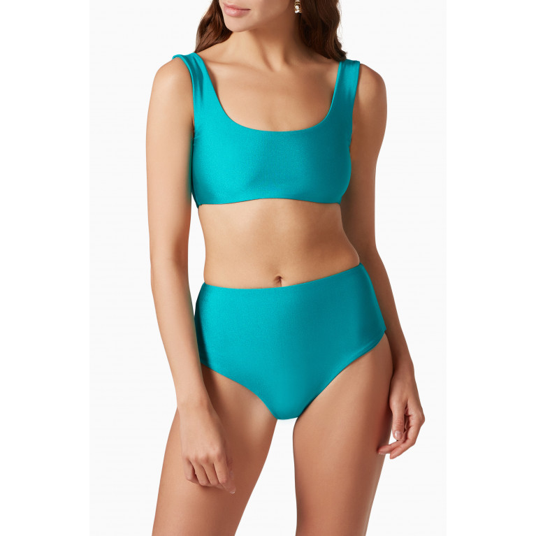 Jade Swim - Rounded Edges Bikini Top