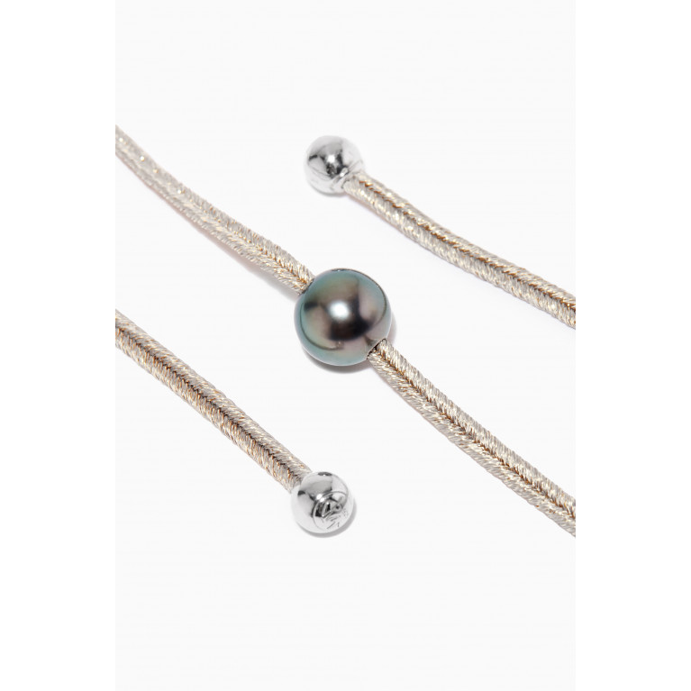 Robert Wan - Pearl Long Strap Bracelet Neutral