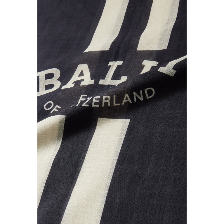 Bally - Logo Scarf in Cotton