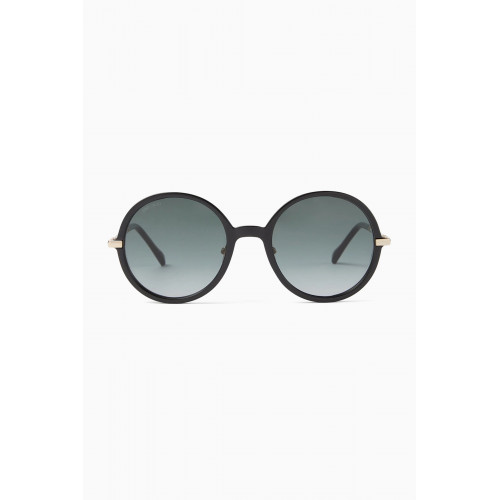Jimmy Choo - Ema Sunglasses in Acetate Black