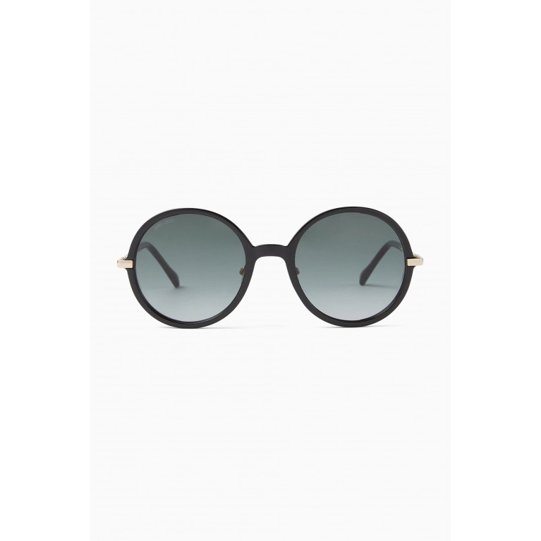 Jimmy Choo - Ema Sunglasses in Acetate Black