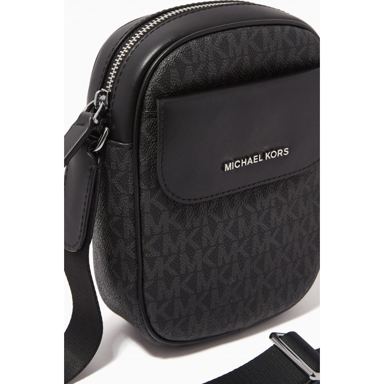 MICHAEL KORS - Hudson Smartphone Crossbody Bag in Coated-canvas