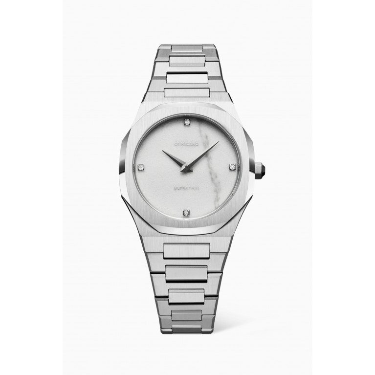 D1 Milano - Ultra Thin Marble Quartz Watch