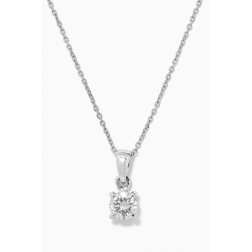 Baby Fitaihi - Diamond Necklace in 18kt White Gold