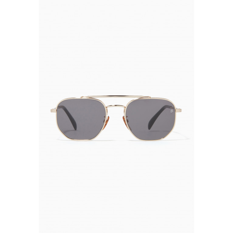 1079/S Aviator Sunglasses in Metal