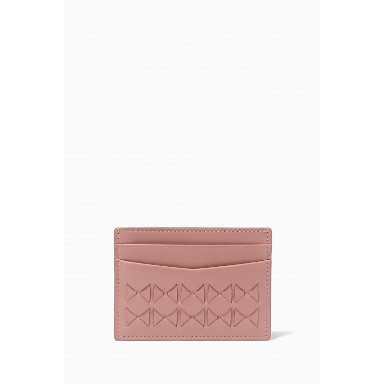Serapian - Card Holder in Mosaico Leather
