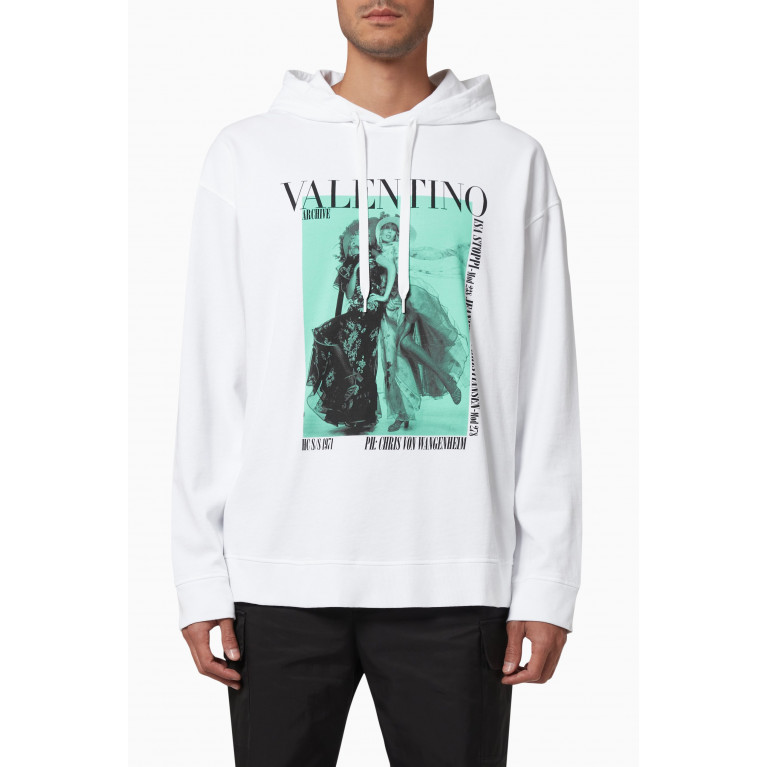 Valentino - Valentino Archive Print Sweatshirt in Fleece